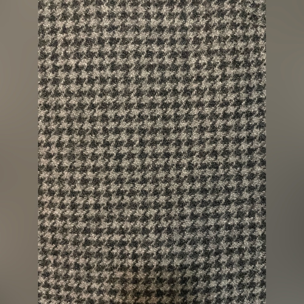 J. Crew Fully-Lined Houndstooth Wool Shift Dress,… - image 2